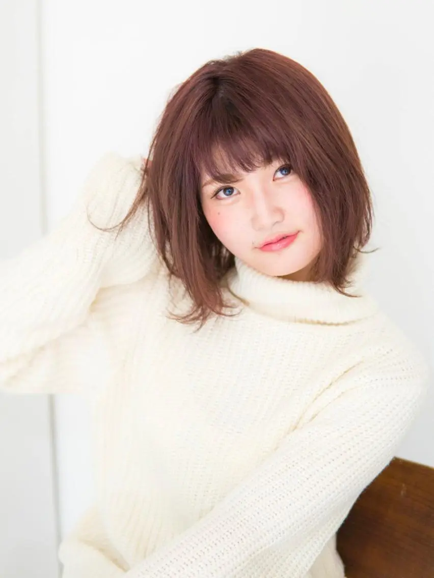 ミディアム 永野 良一のヘアスタイル
