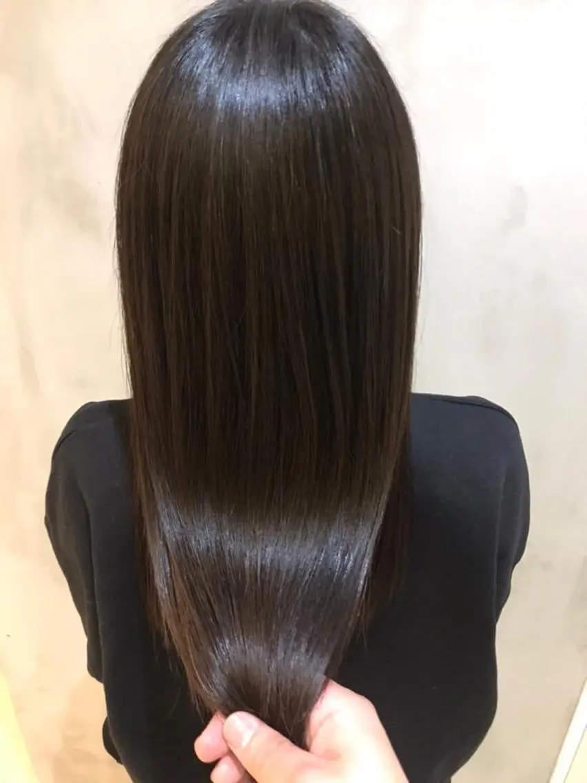 セミロング セミロングパーマ アッシュ ボブ エクステ 外国人風カラー 夜23時まで予約🉑 reverieあきらのヘアスタイル