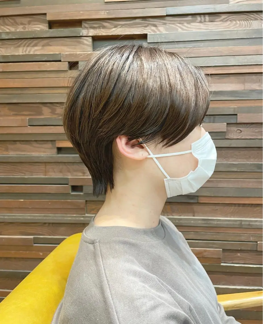 ショート ハンサムショート ショートヘア レイヤースタイル⭐️ 村上のヘアスタイル