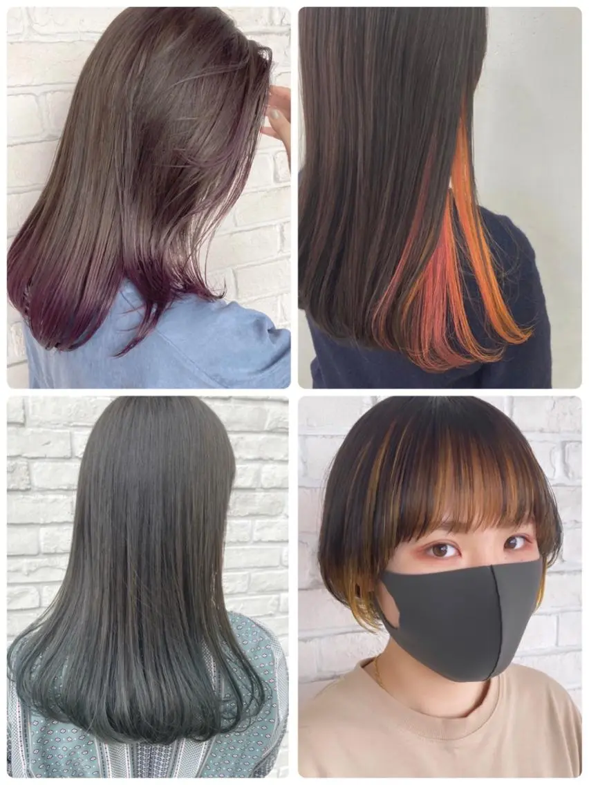 あやかショート 白髪ぼかしのヘアスタイル
