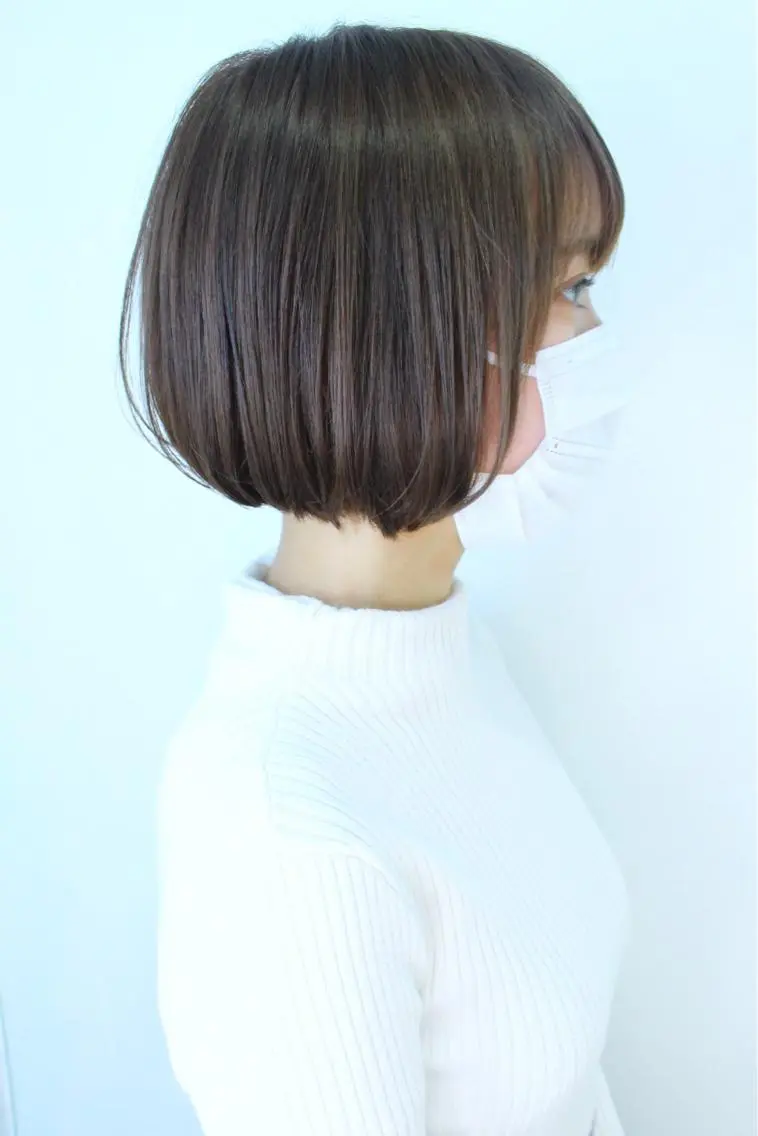 ミディアム カラー ショートボブ ボブ 似合わせカット ⭐️バッサリカット モデル募集⭐️佐野のヘアスタイル