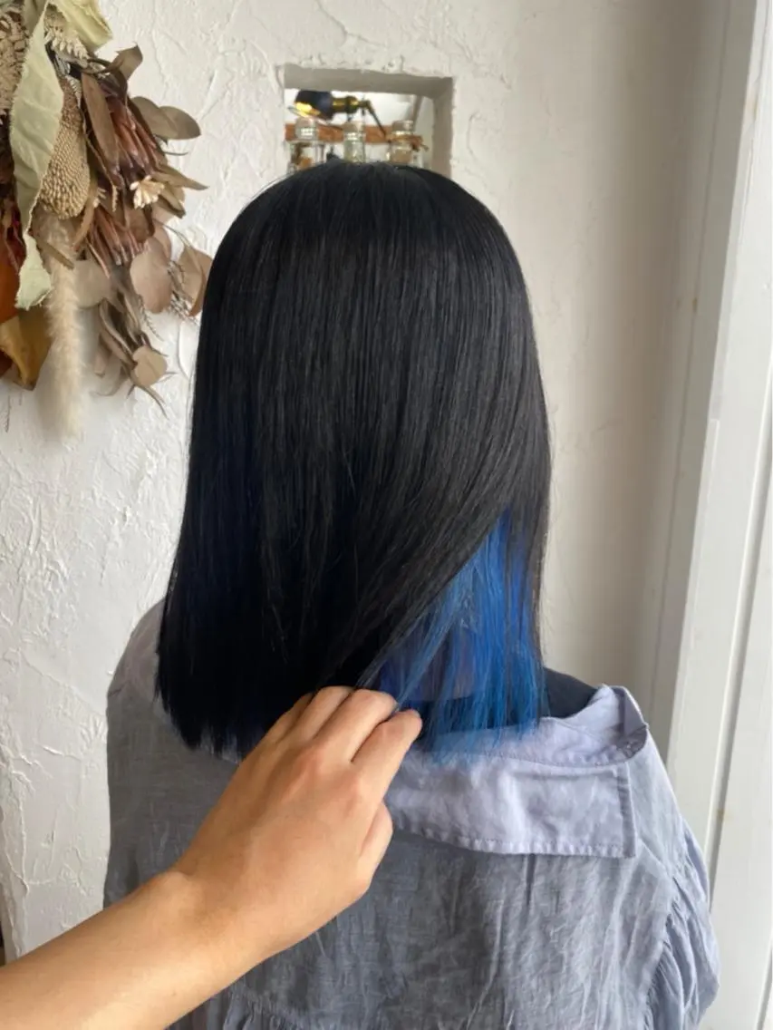 セミロング カラー パーマ ヘアアレンジ メンズ キッズ 豊橋美容院 ソンリエのヘアスタイル