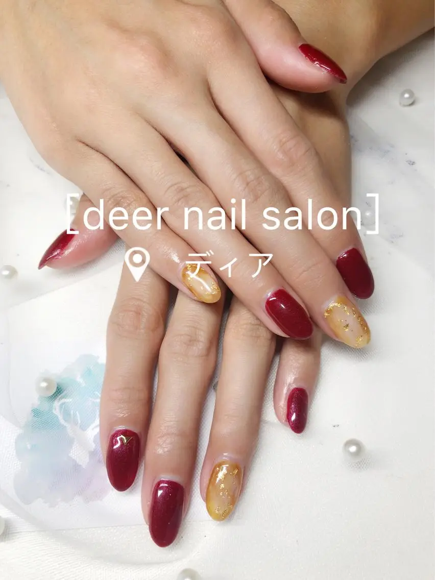 ネイル アートネイル Peachy 🍑のネイルデザイン