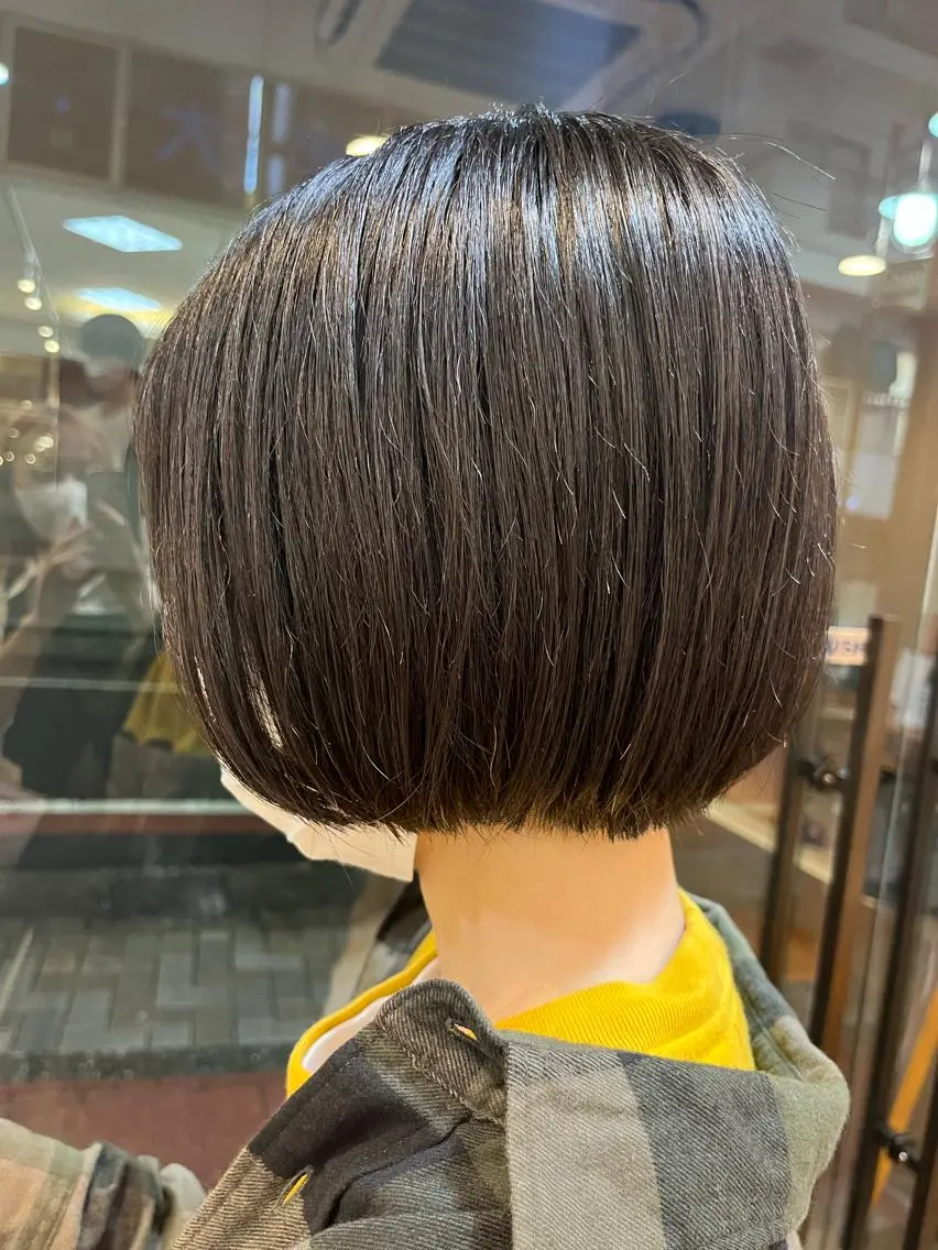 ショート ボブ 田畑 優希のヘアスタイル