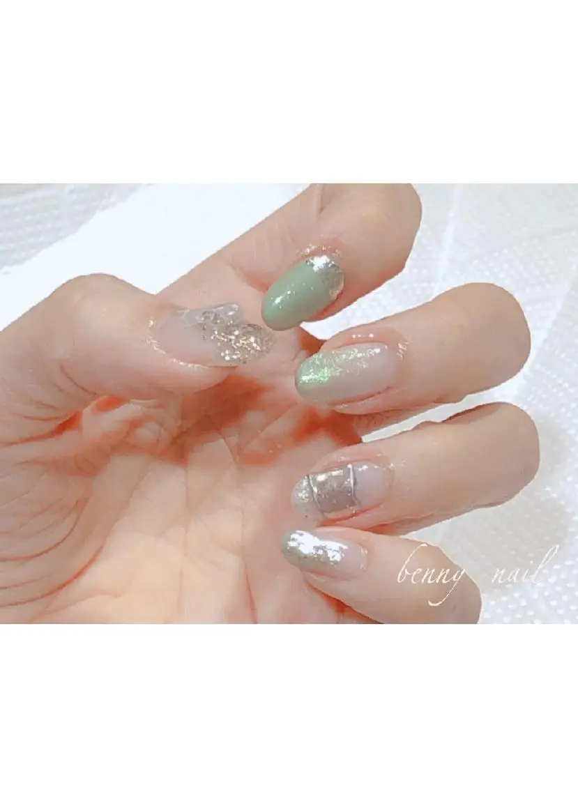 ネイル 最終受付23時半 benny nailのネイルデザイン