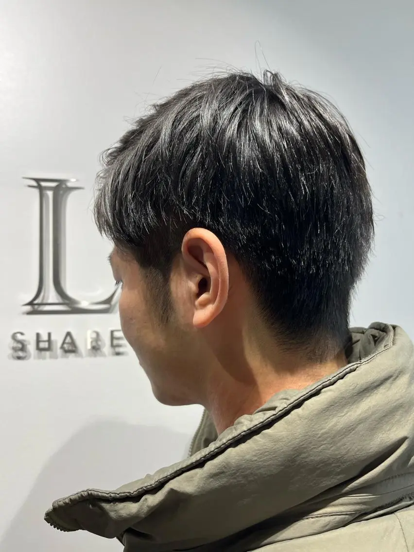 ショート メンズ フェードカット マンバンヘア モヒカン マッシュ メンズショート カット HANA ハナのヘアスタイル