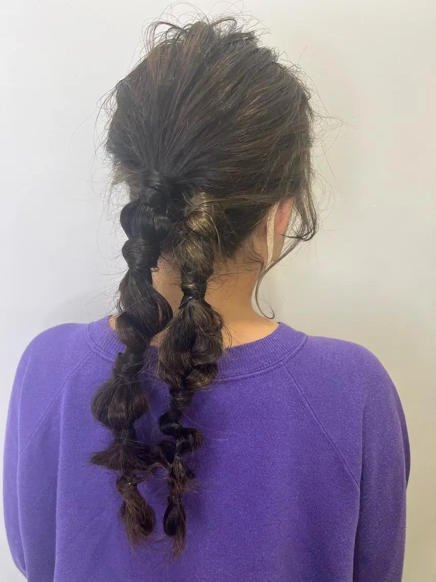 ヘアアレンジ 吉田 夏菜のヘアスタイル