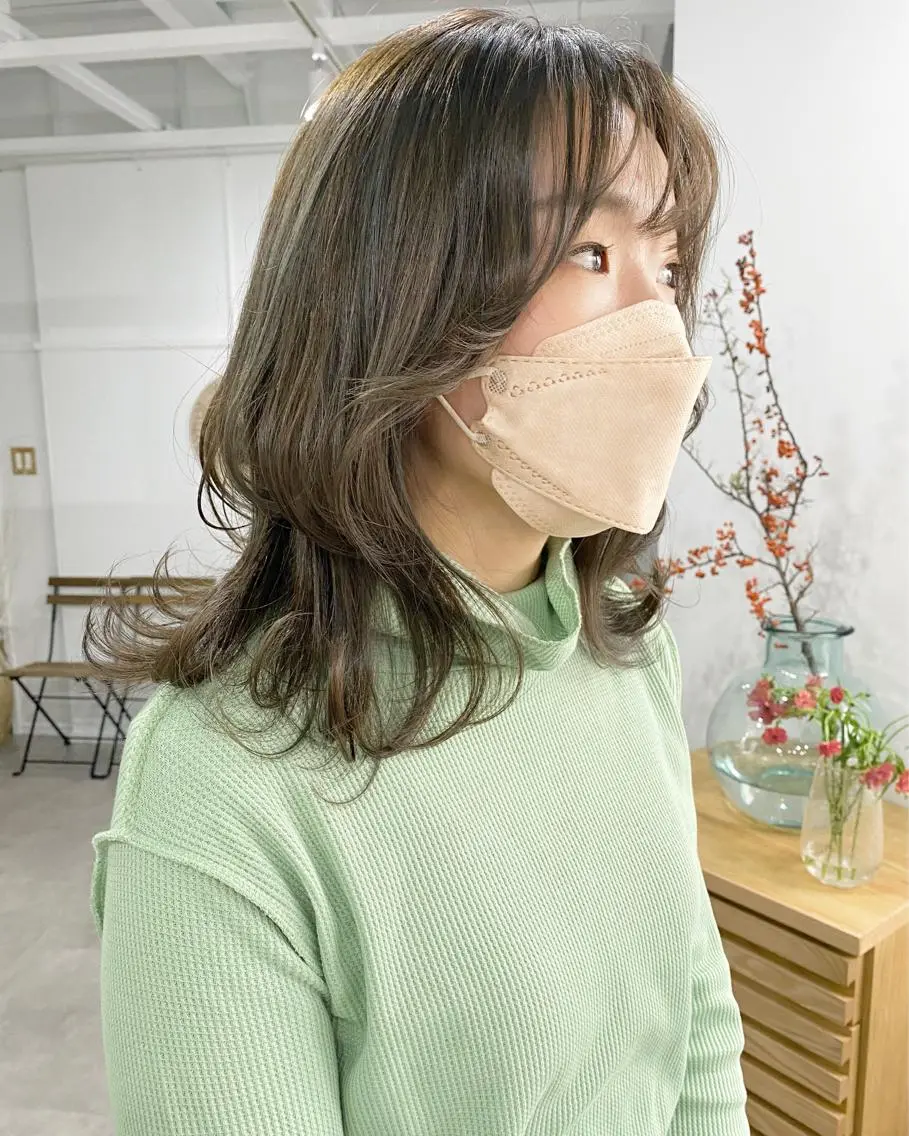 ミディアム カラー ヘアアレンジ ひなの .のその他イメージ
