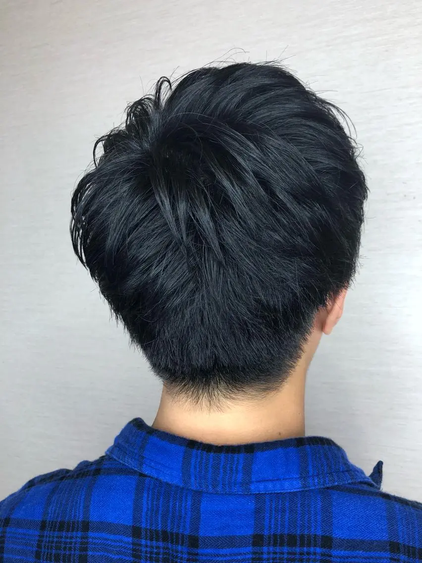 メンズ 髪質改善 阿部のヘアスタイル