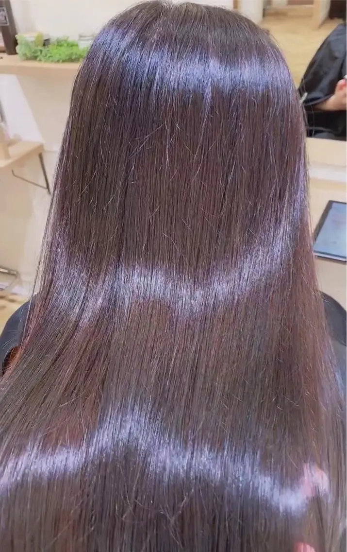 セミロング トリートメント 酸熱トリートメント 髪質改善お任せ ください♪ひとみのヘアスタイル