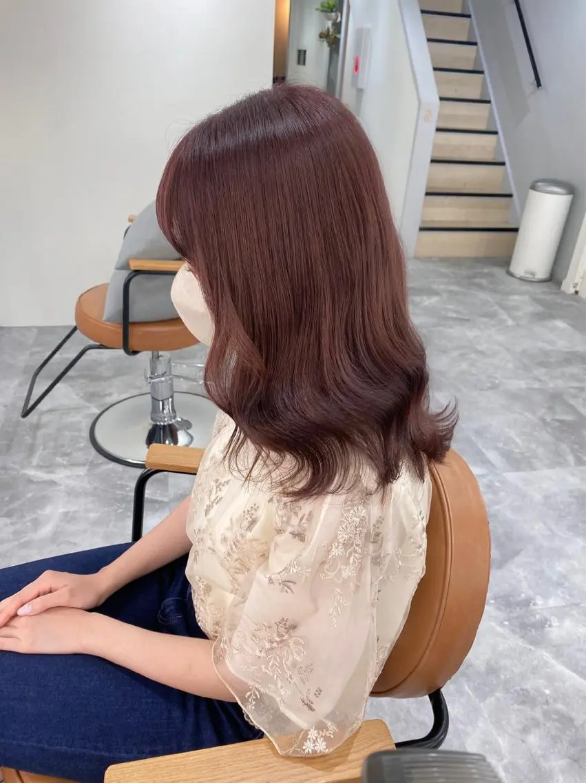 カラー ブリーチ ブリーチなしカラー 🌷柔らかクリーミー 🤍kirari🌷のヘアスタイル