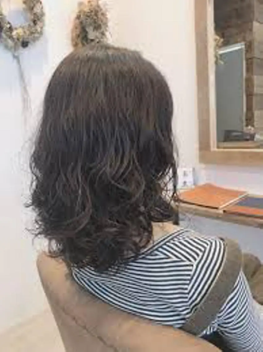 パーマ デジタルパーマ 宍倉 輝信のヘアスタイル