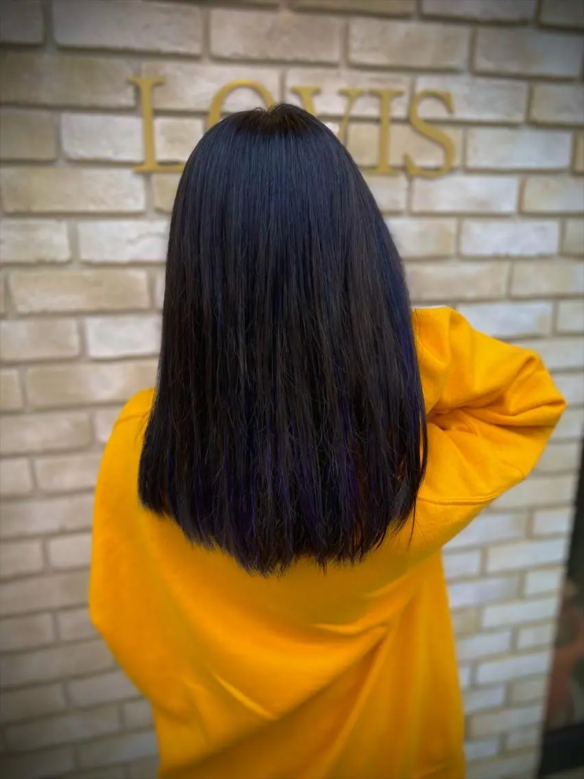 ロング カラー ハイトーン&透明感 カラー☘️片山優陽のヘアスタイル