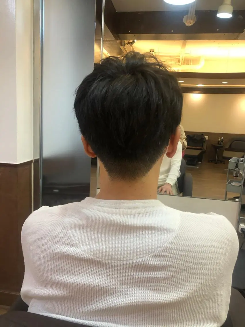 ショート メンズ MATSURI BASE.AWAJIのヘアスタイル