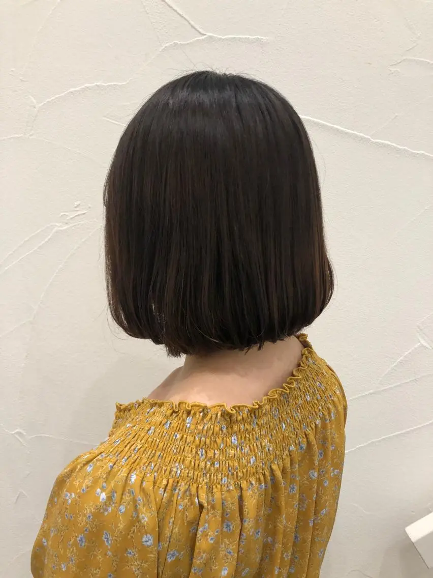 ショート ボブ Ash中目黒店 榊間茜のヘアスタイル