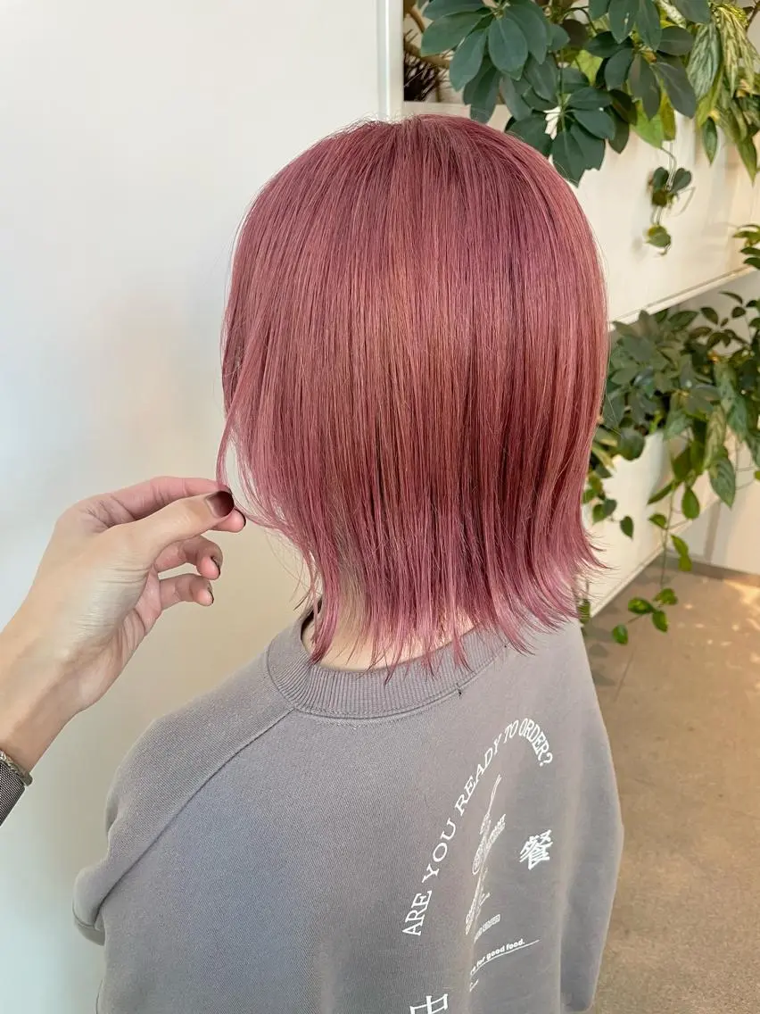 ショート ヘアカラー トリートメント 東北No.1完全個室 💐梶谷社長のヘアスタイル