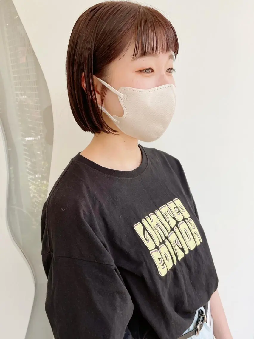 ショート ボブ カット ヘアカラー トリートメント 【ボブ/個室サロン】 癒し空間mimuraのヘアスタイル