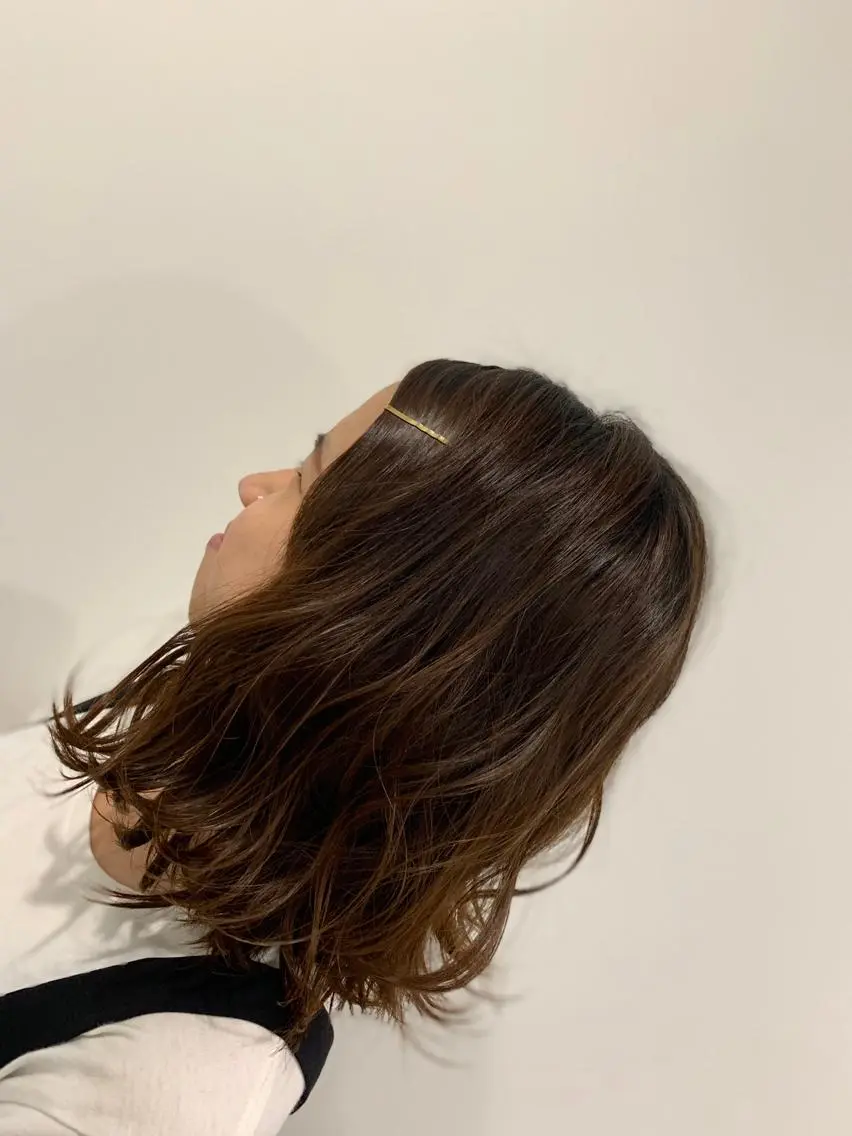 ミディアム カラー SHION / sara🌿のヘアスタイル