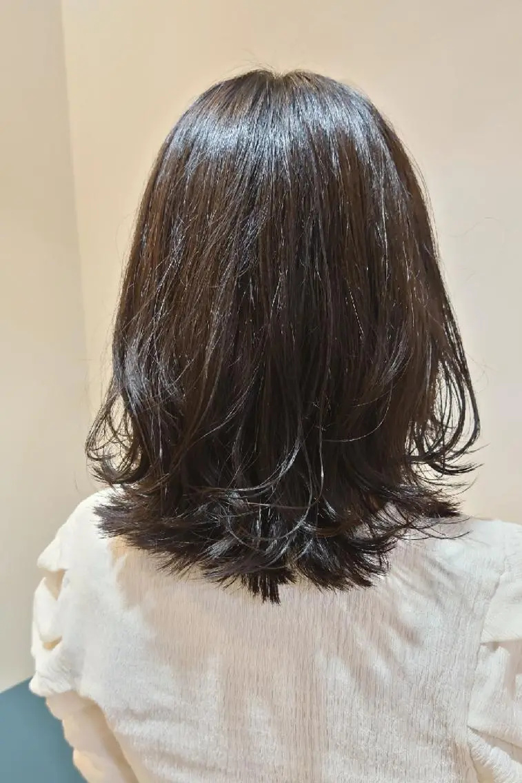 セミロング くせ毛 田中将平【 サロンマネージャー】のヘアスタイル