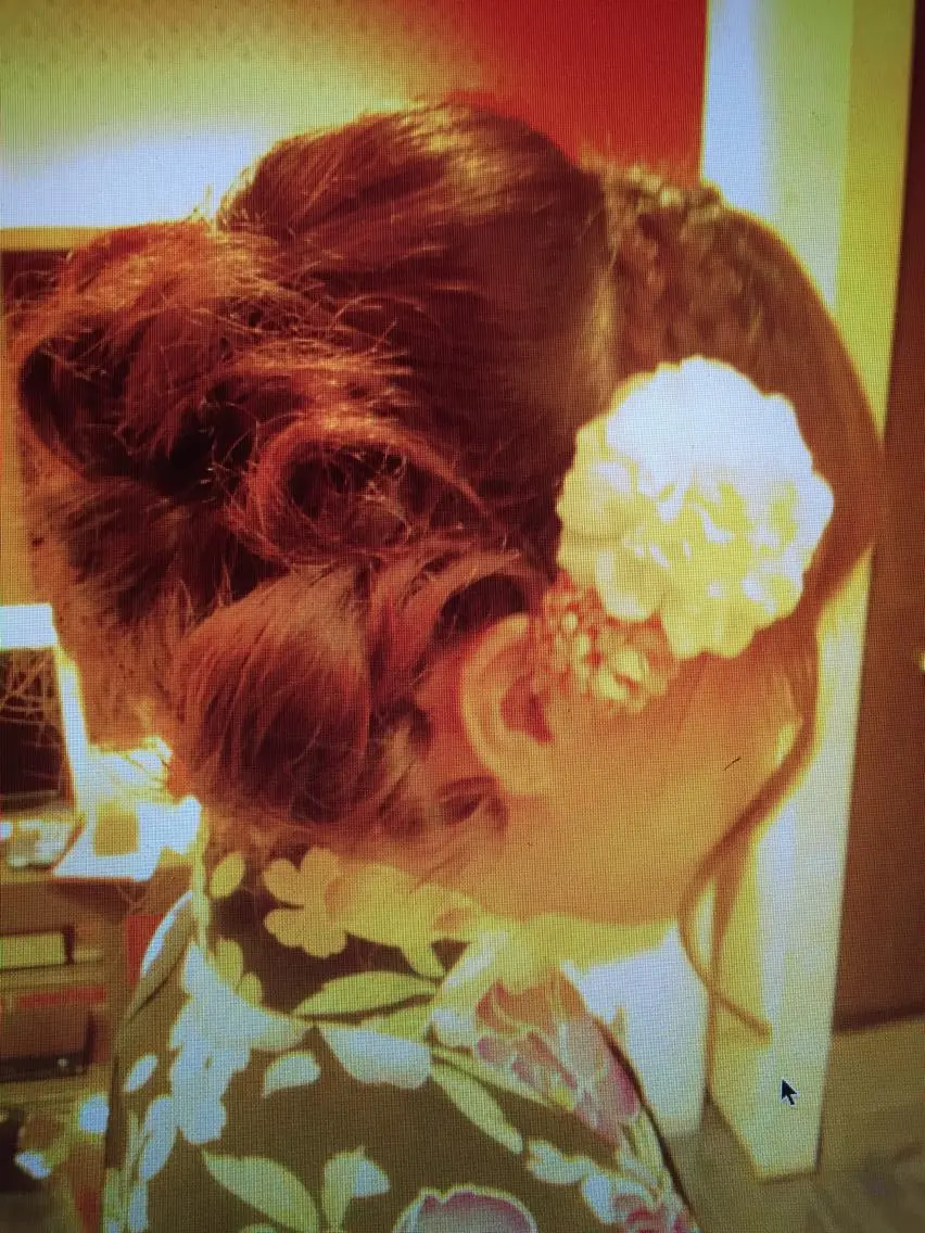 セミロング ヘアアレンジ 田畑 福恵のヘアスタイル