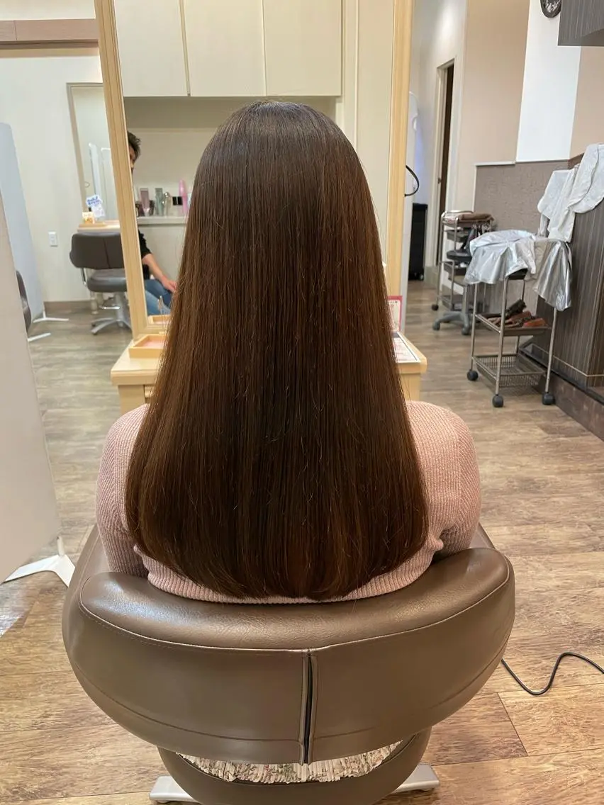 ロング 町田 あみのヘアスタイル