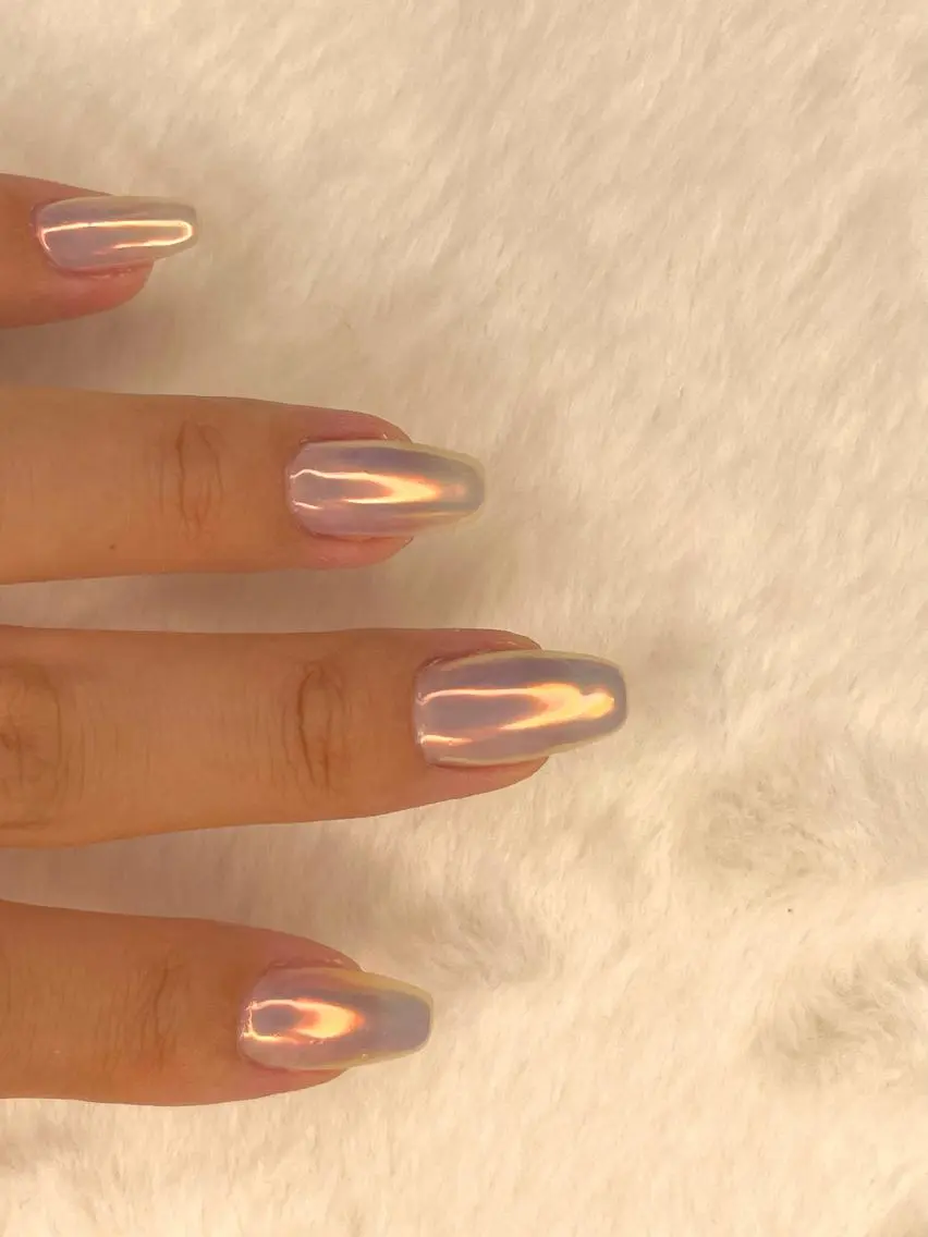 ネイル オーロラネイル ハンドネイル フットネイル ハンドケア Ri-e's nailのネイルデザイン