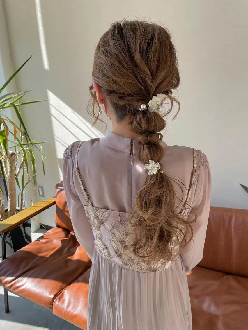ヘアアレンジ キノシタ ナオユキのヘアスタイル