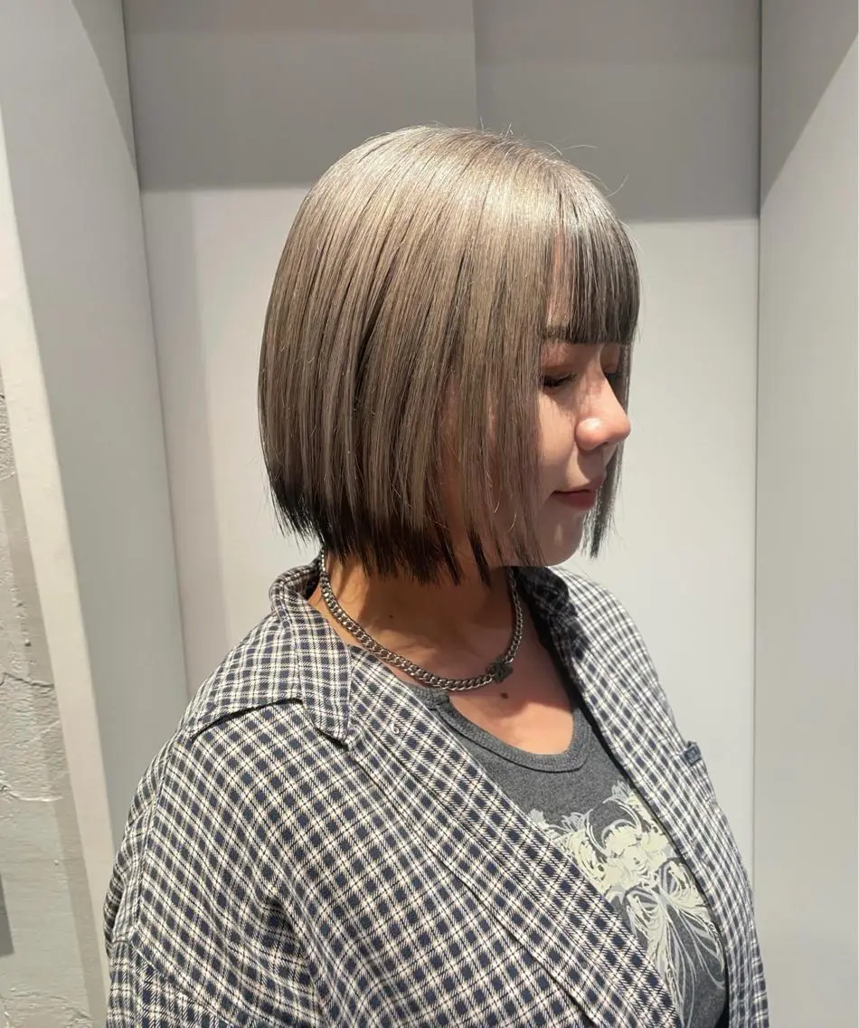 ショート カラー 似合わせカット/ aoiのヘアスタイル