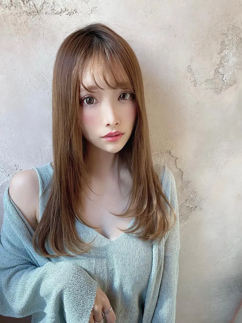 セミロング 縮毛矯正・髪質改善 ❣️三浦正也のヘアスタイル