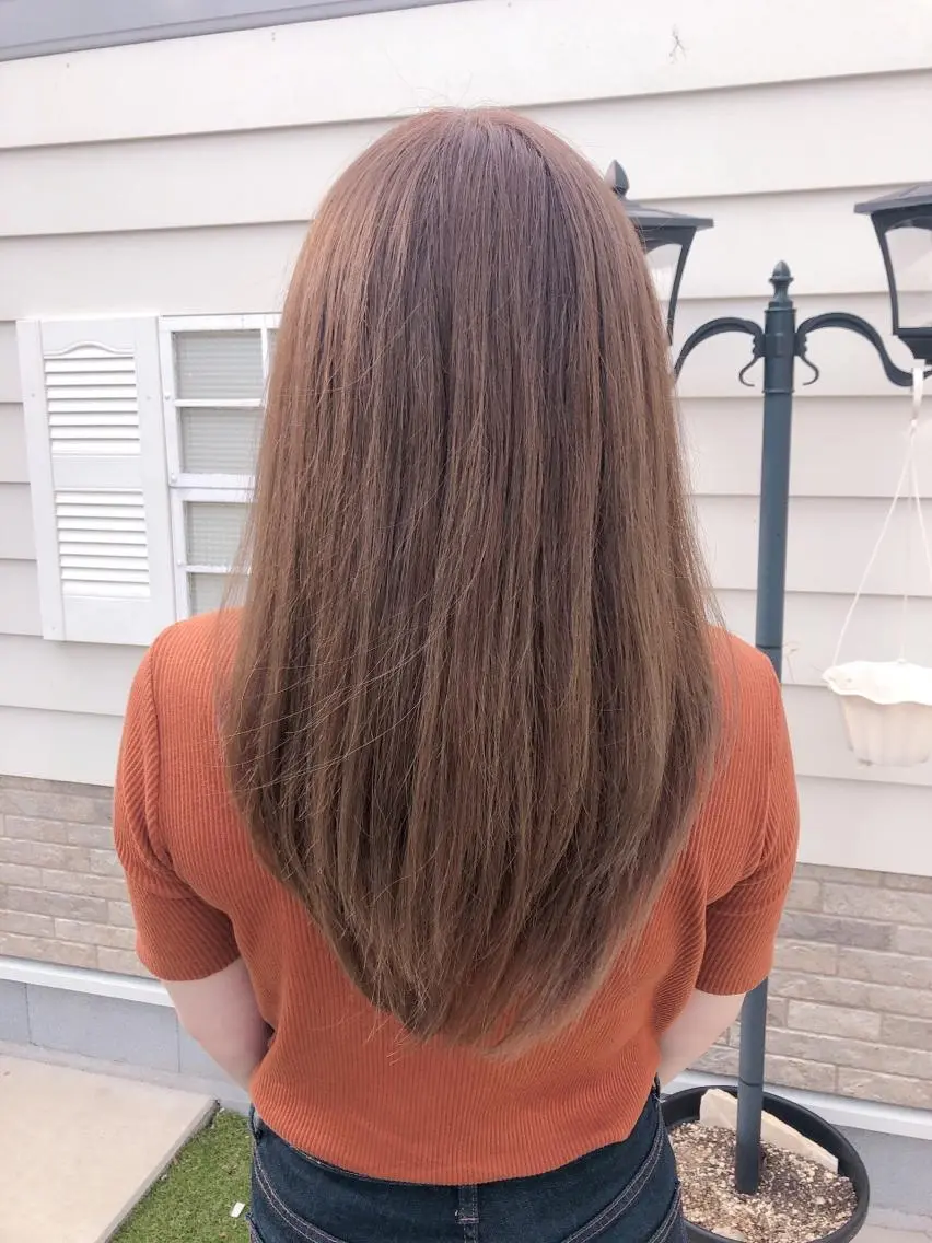 カラー La.fleur ラ.フルールのヘアスタイル