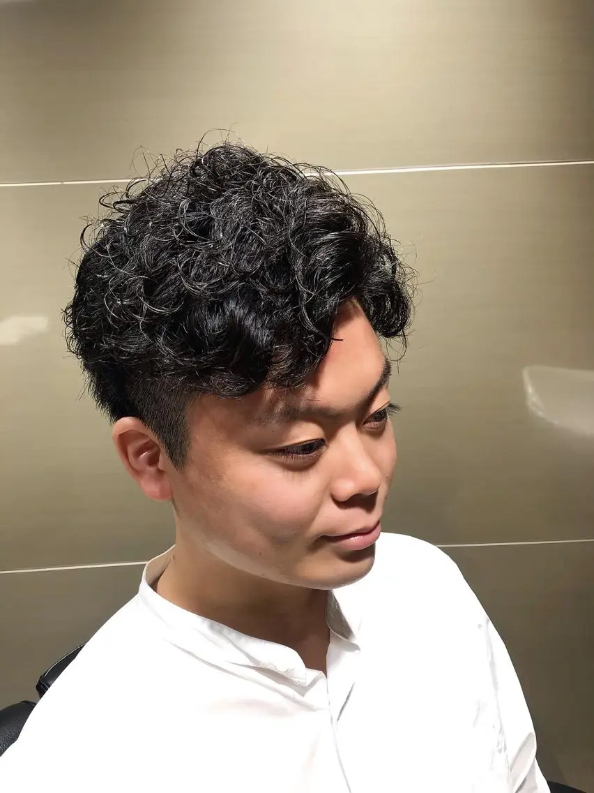 ショート プレミアムバーバー 表参道のヘアスタイル