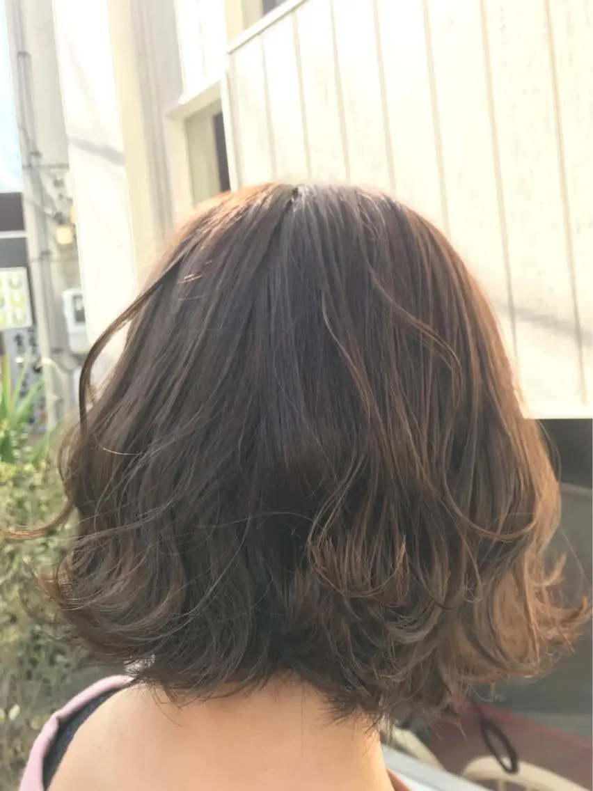 ショート ヘアアレンジ 外ハネヘア 🫟Blanco🫟 Color&Careのヘアスタイル