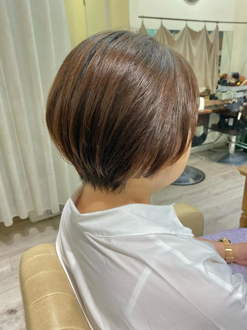 ショート ショートヘア 後藤 瀬奈のヘアスタイル