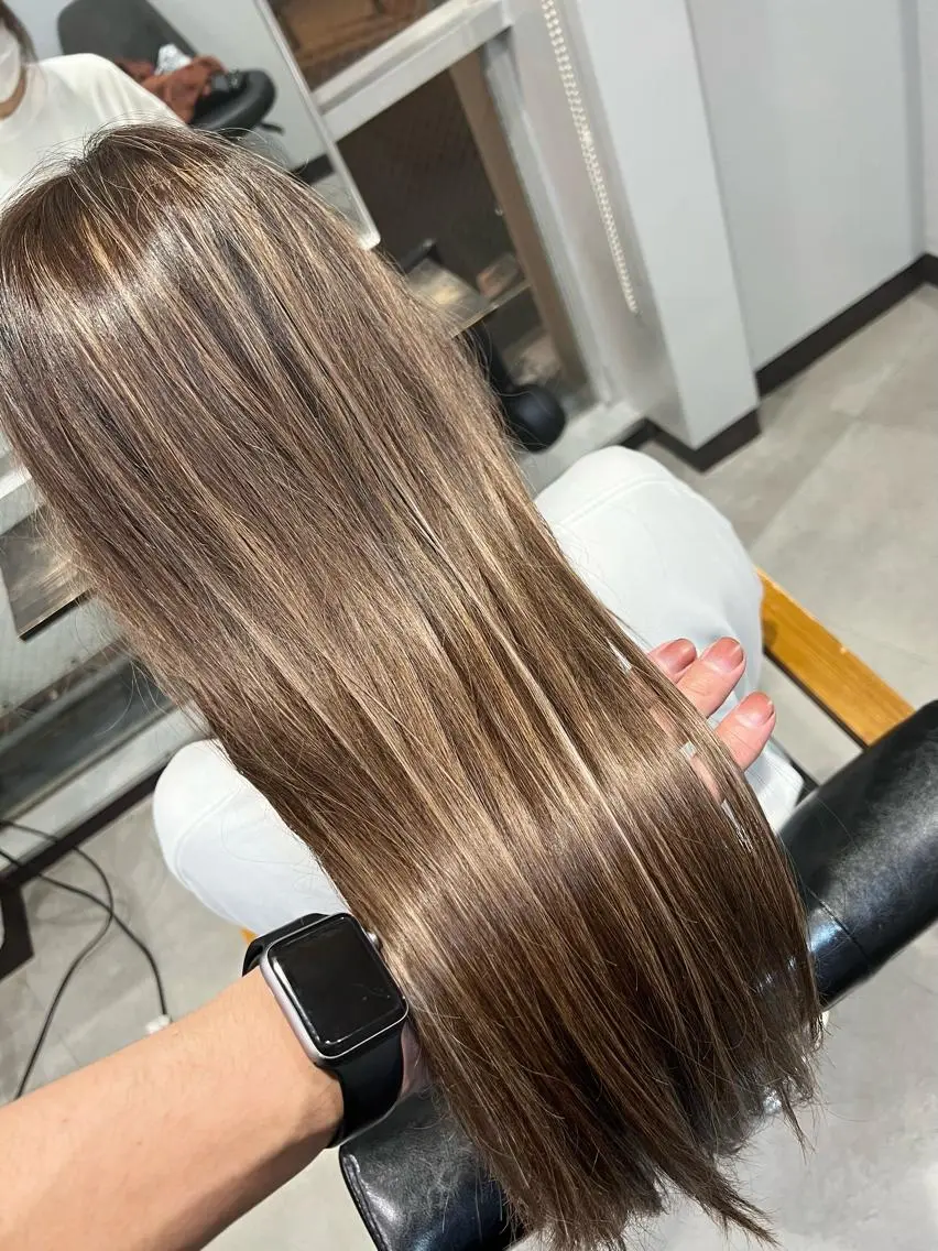 カラー 透明感カラー グラデーションカラー ハイライトカラー 寺嶋 貴大のヘアスタイル