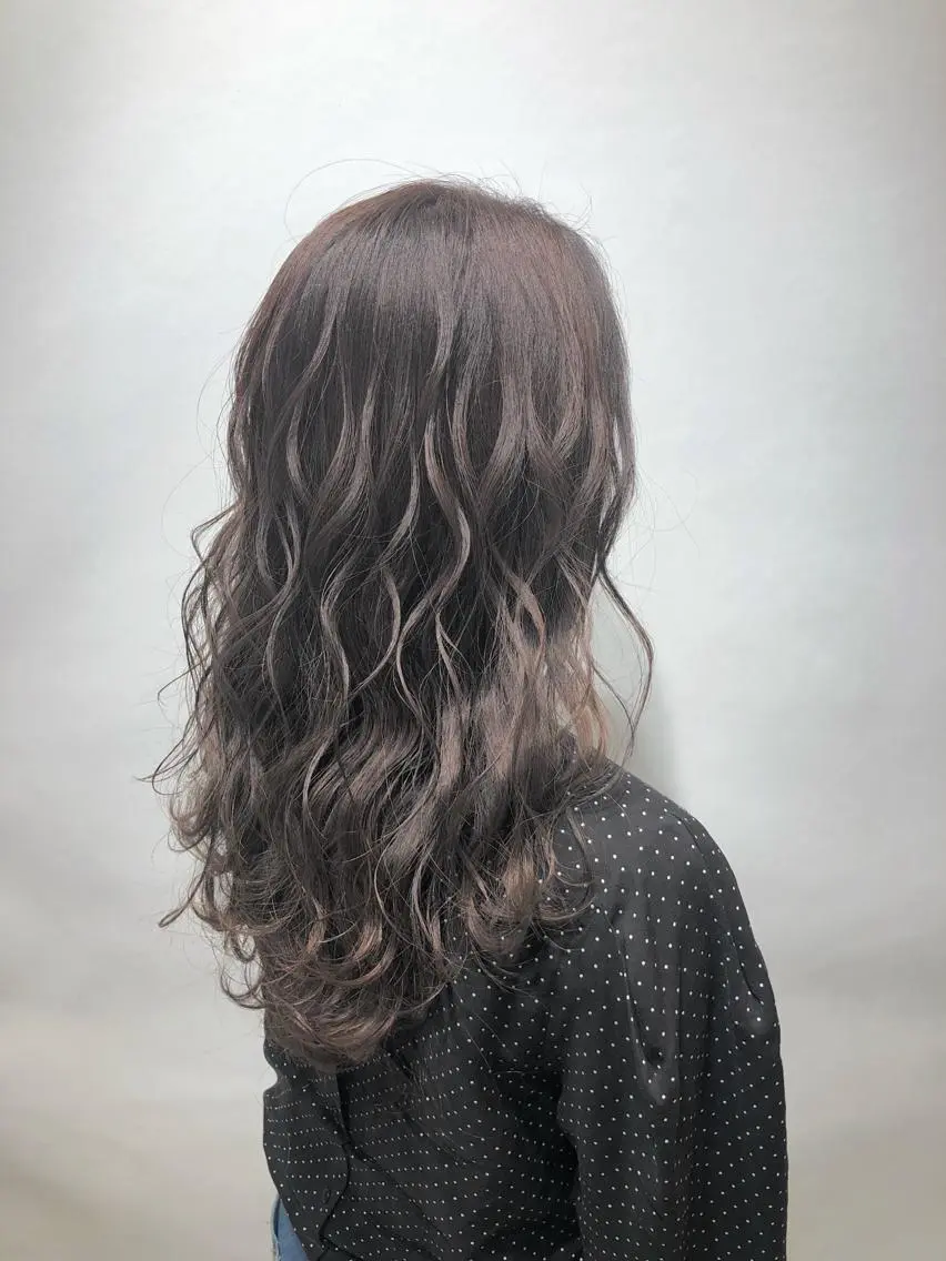 ロング カラー 中野 竜介のヘアスタイル