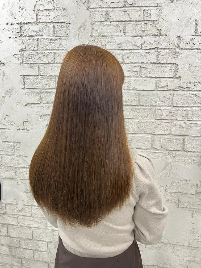 ロング カラー 🪽髪質改善縮毛矯正 🤍MIU🤍のヘアスタイル