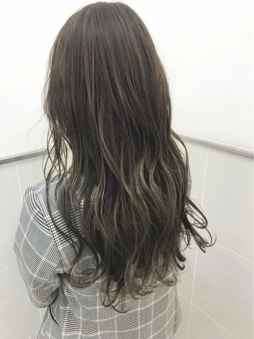 ロング カラー メンズサロン アソビ元町のヘアスタイル