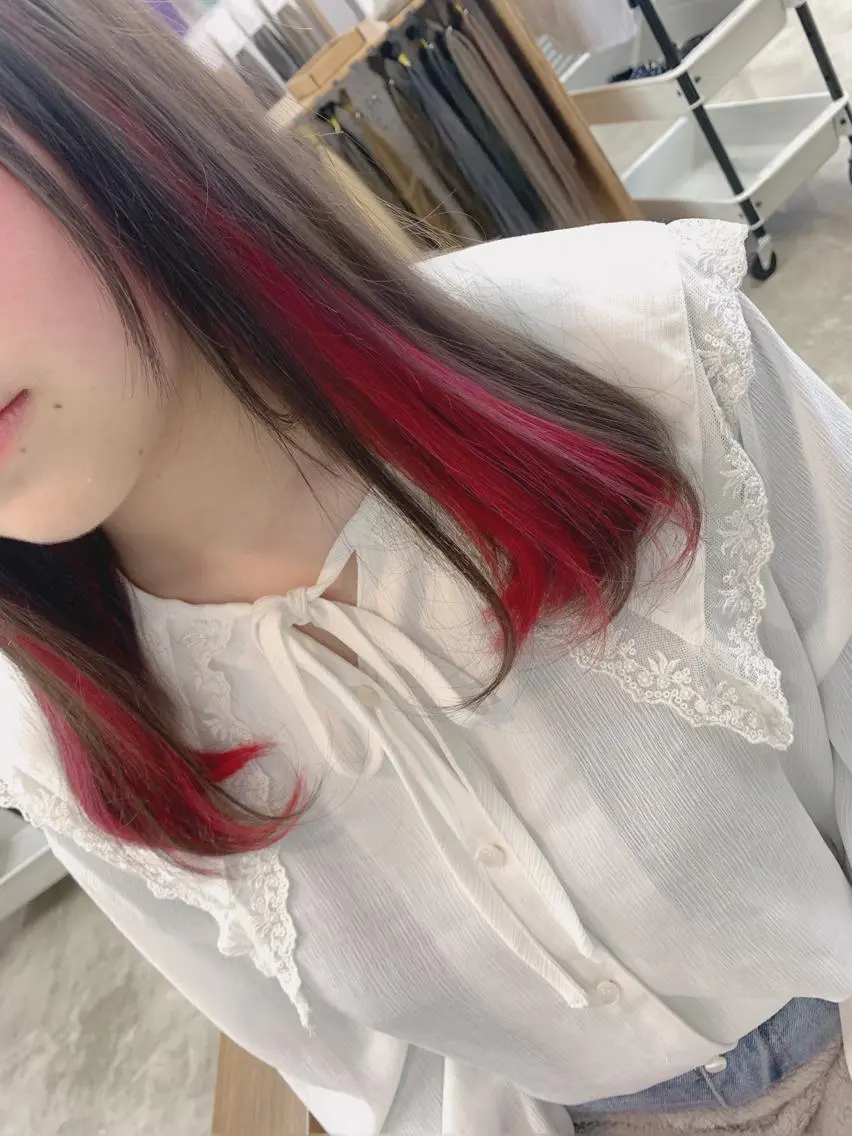 シール／編込エクステ ヘアーエクステ専門店のヘアスタイル