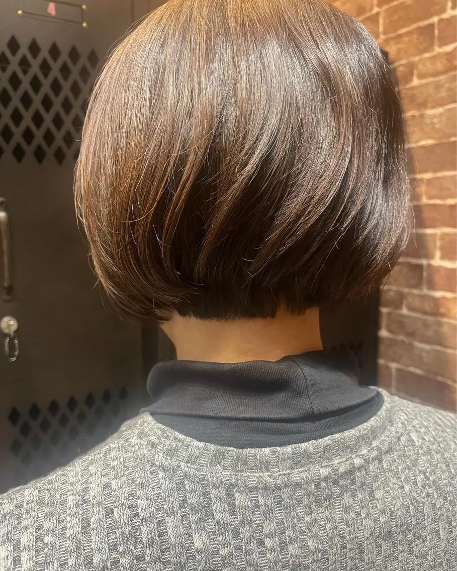 ミディアム カラー パーマ ヘアアレンジ メンズ キッズ ネイル マツエク・マツパ アイブロウ メンズブリーチ メンズハイライト メンズインナーカラー メンズ韓国風 ブリーチ 久木原 ゆりのヘアスタイル
