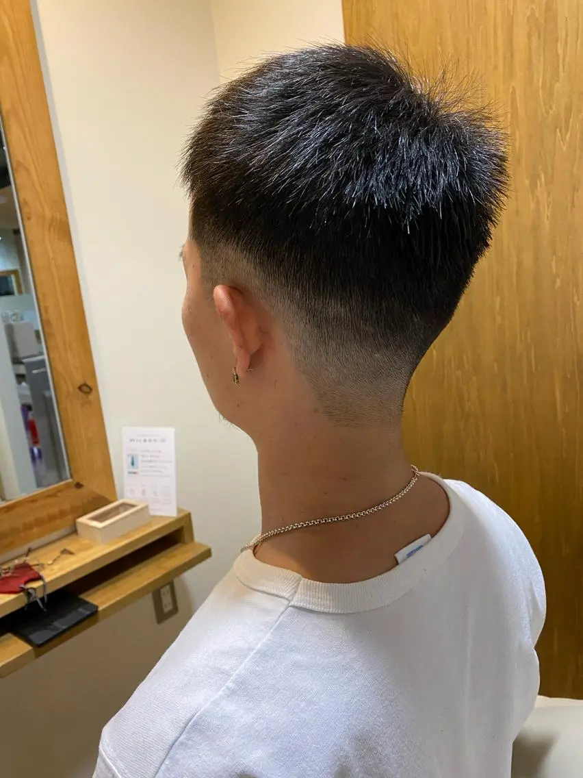 メンズ フェードカット カット ヘッドスパ 宮永 瑞樹のヘアスタイル