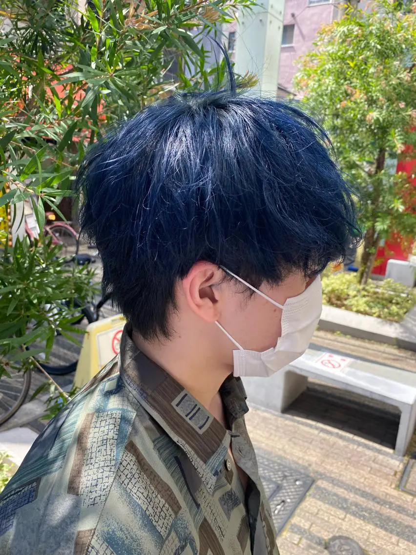 ショート カラー 🧡色落ちまで2度 楽しめる🧡ヨシキのヘアスタイル
