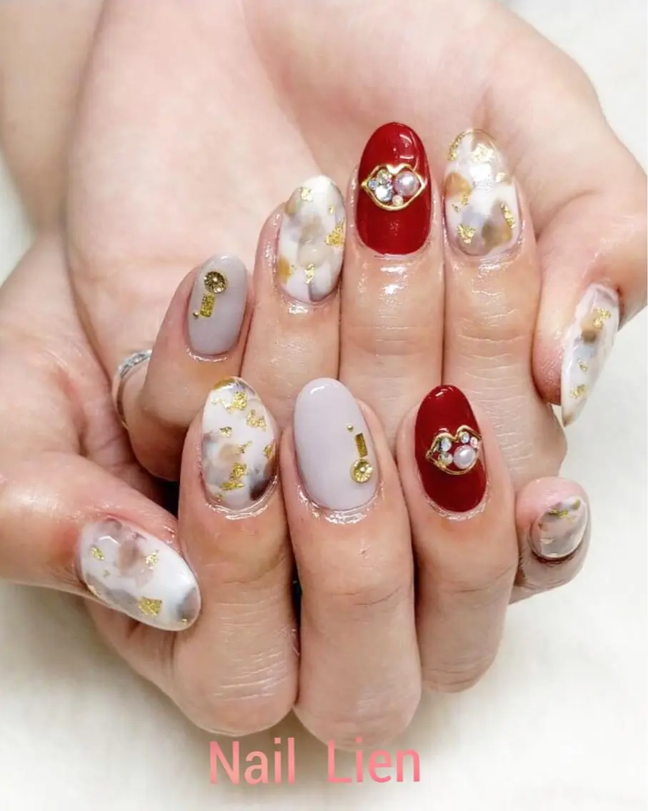 ネイル 持ち込み Nail lieNのネイルデザイン
