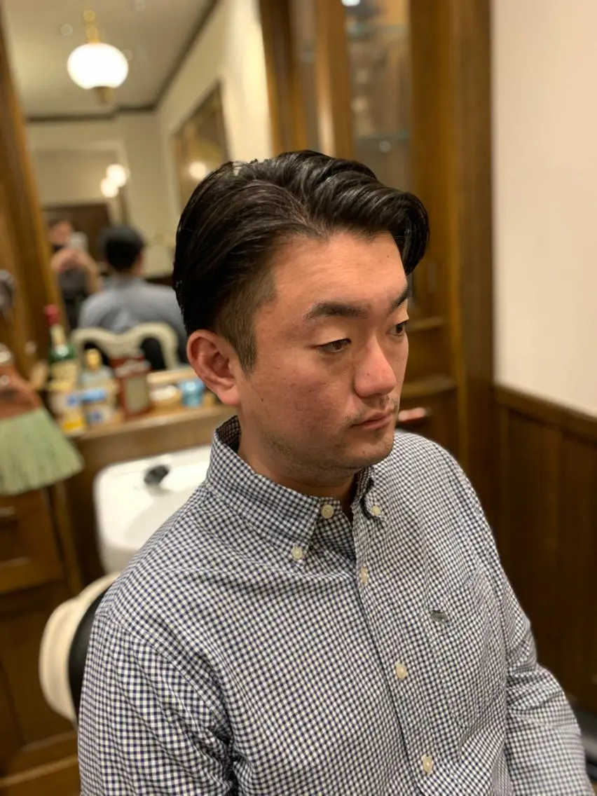 メンズ プレミアムバーバー 草野のヘアスタイル