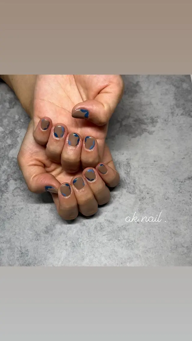 ネイル ハンドネイル ak nail .のネイルデザイン