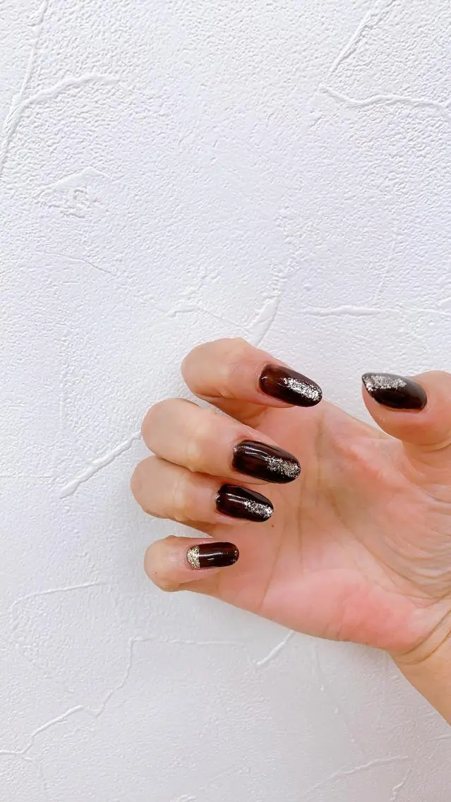 ミディアム カラー ネイル Bloom Nailのネイルデザイン