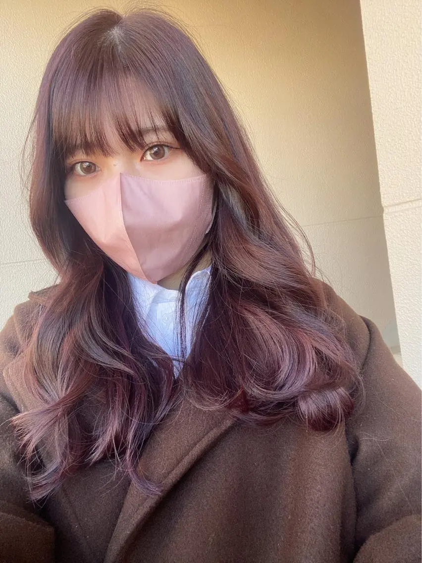 セミロング カラー ヘアアレンジ 透明感カラー くびれヘア 顔周りカット 髪質改善 韓国風ヘア カット ヘアカラー トリートメント だいや/メンズパーマ メンズカット/名古屋のヘアスタイル