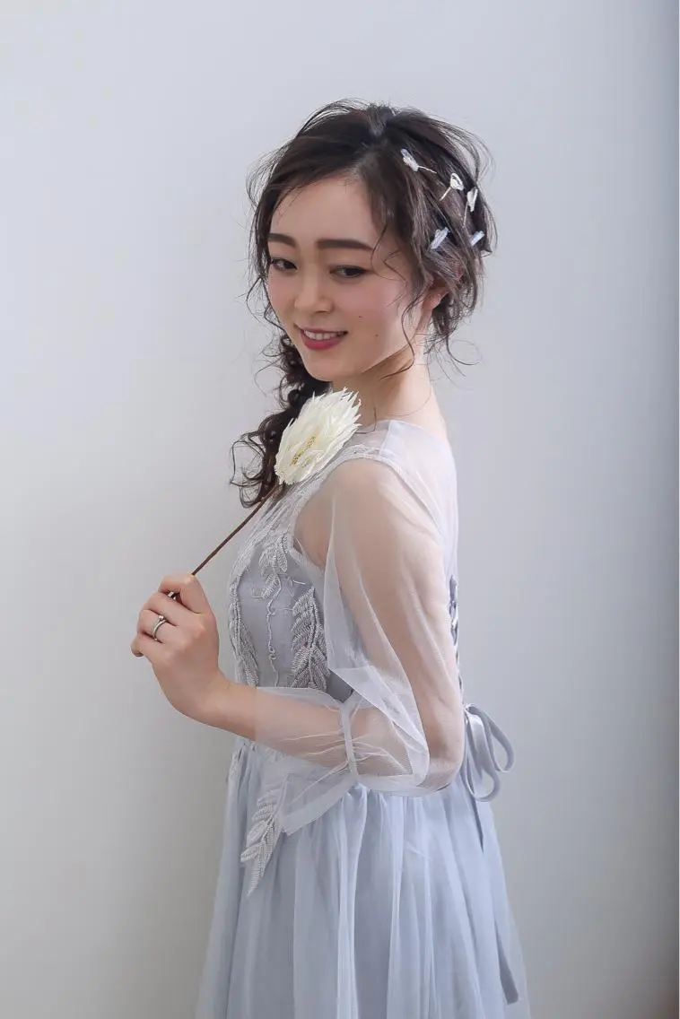 ロング ヘアアレンジ 伊藤 裕貴のヘアスタイル