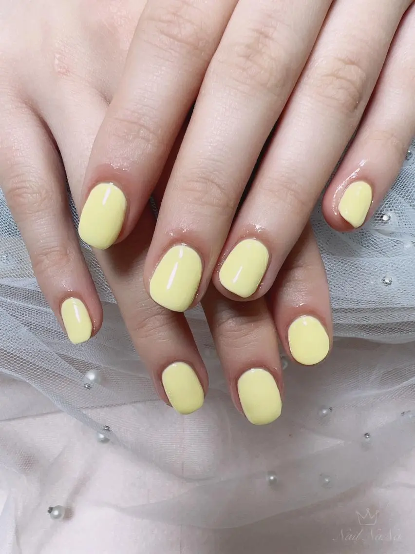 ショート カラー ネイル ハンドネイル Nail NaNaのネイルデザイン