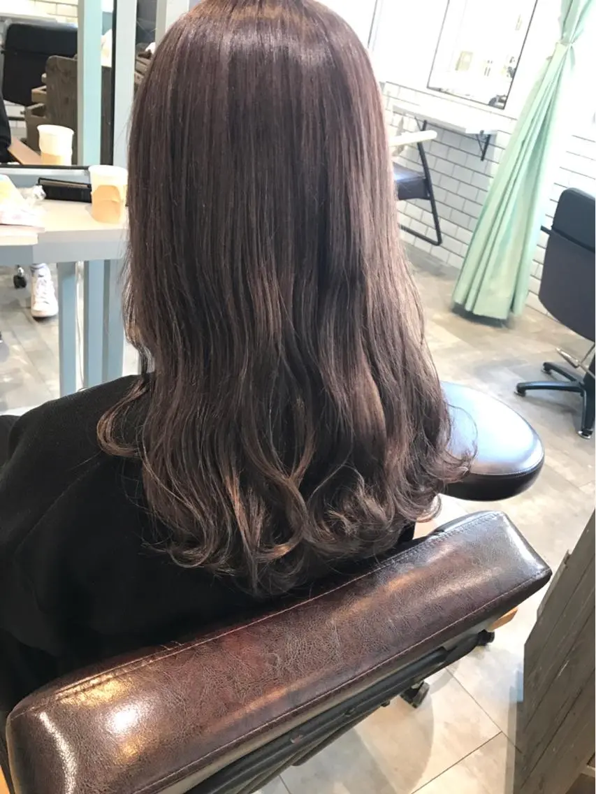 ロング カラー ヤマナカ エリカのヘアスタイル
