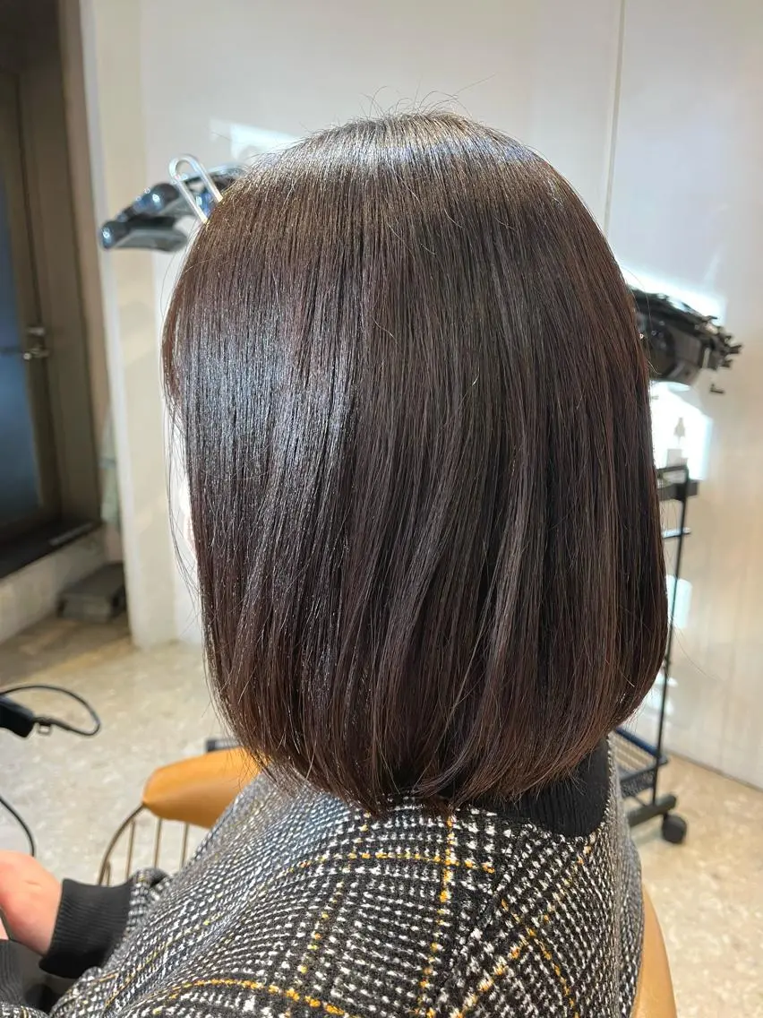 ミディアム カット うしだ かおるのヘアスタイル